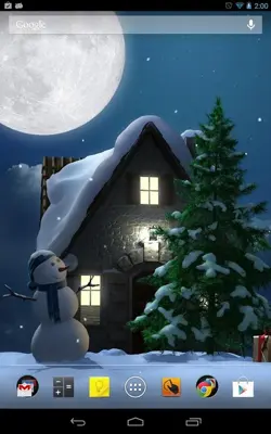 Christmas Moon free android App screenshot 1